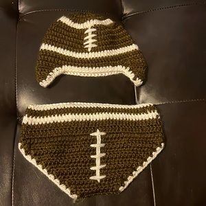 New born baby football 2 pc for photos shoot